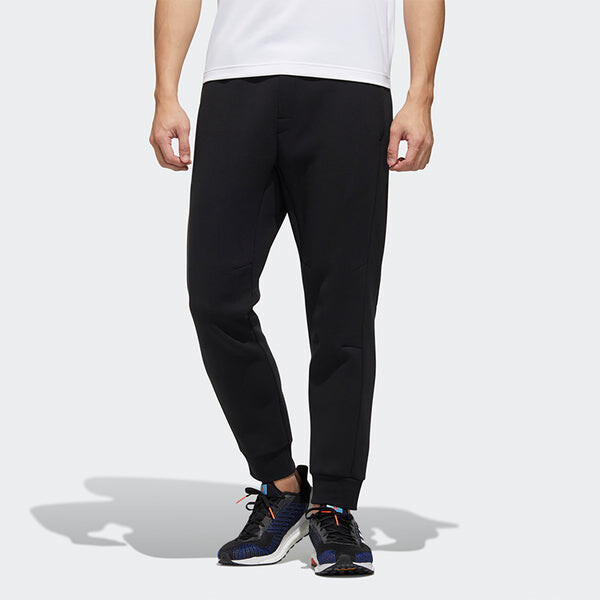Спортивные штаны adidas Th Pnt Peach Solid Color Casual Cozy Bundle Feet Sports Pants Black, черный — фото 3