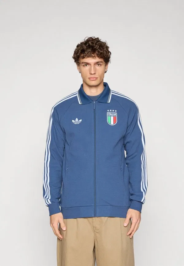 Куртка с изображением гостевого гимна сборной италии Adidas Originals, Night Marine