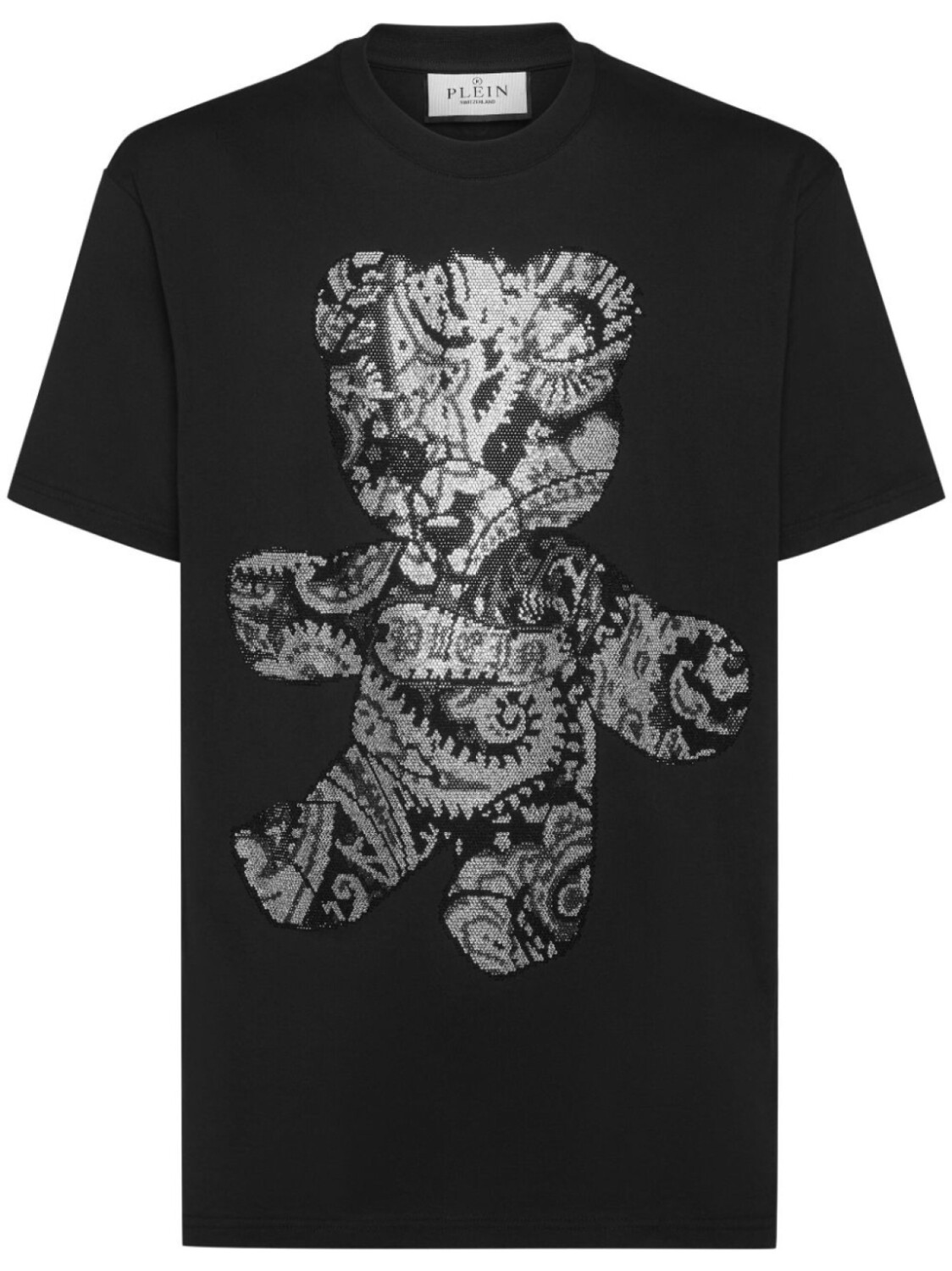 

Philipp Plein футболка с принтом Paisley Teddy Bear, черный