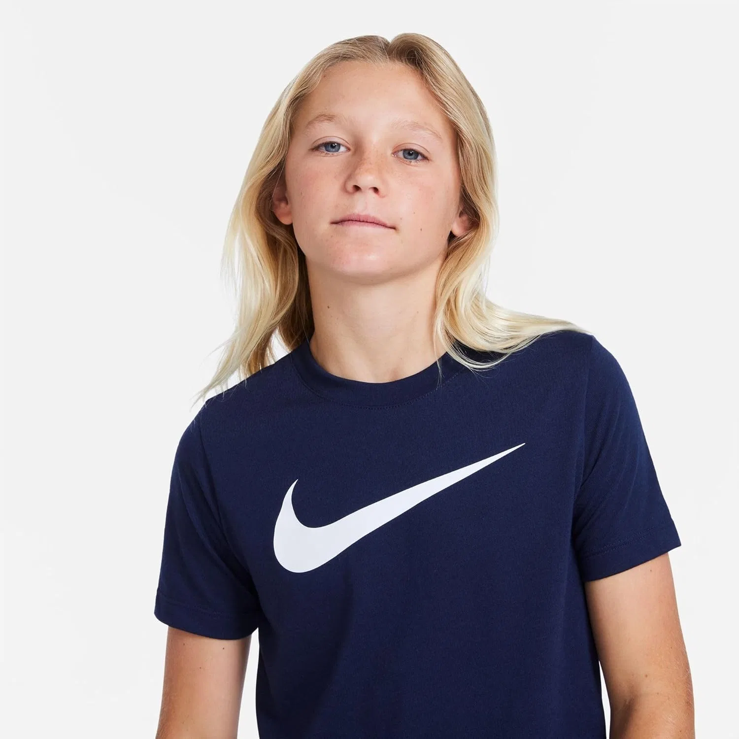Футболка Nike Dri-Fit Park, Obsidian/White — фото 4