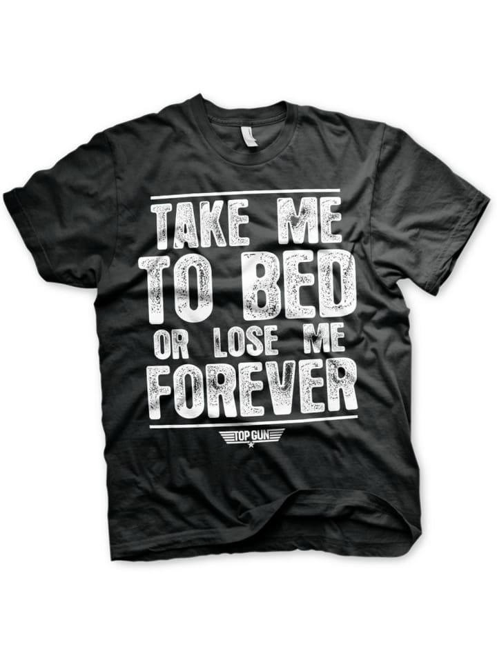 

Футболка с надписью Take Me To Bed Or Lose Me Forever (большая высокая футболка) черного цвета TOP GUN, Черный, Футболка с надписью Take Me To Bed Or Lose Me Forever (большая высокая футболка) черного цвета TOP GUN