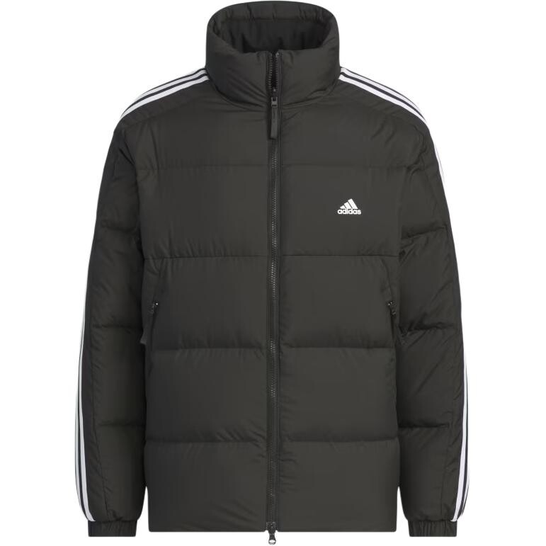 

Спортивная стеганая куртка мужская черный Adidas