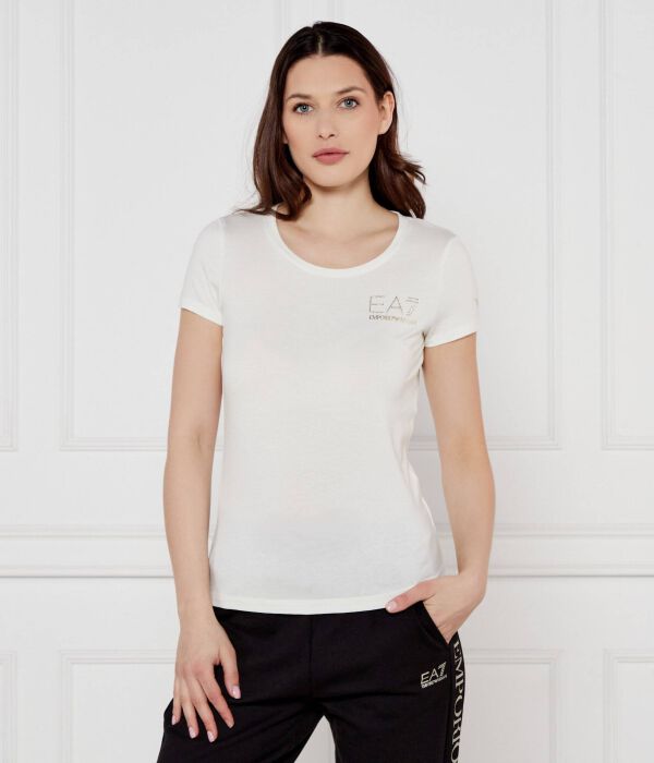 

Футболки Slim fit Ea7, экрю