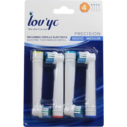 

Сменные насадки Lovyc Medium Precision Electric Brush - 4 Units