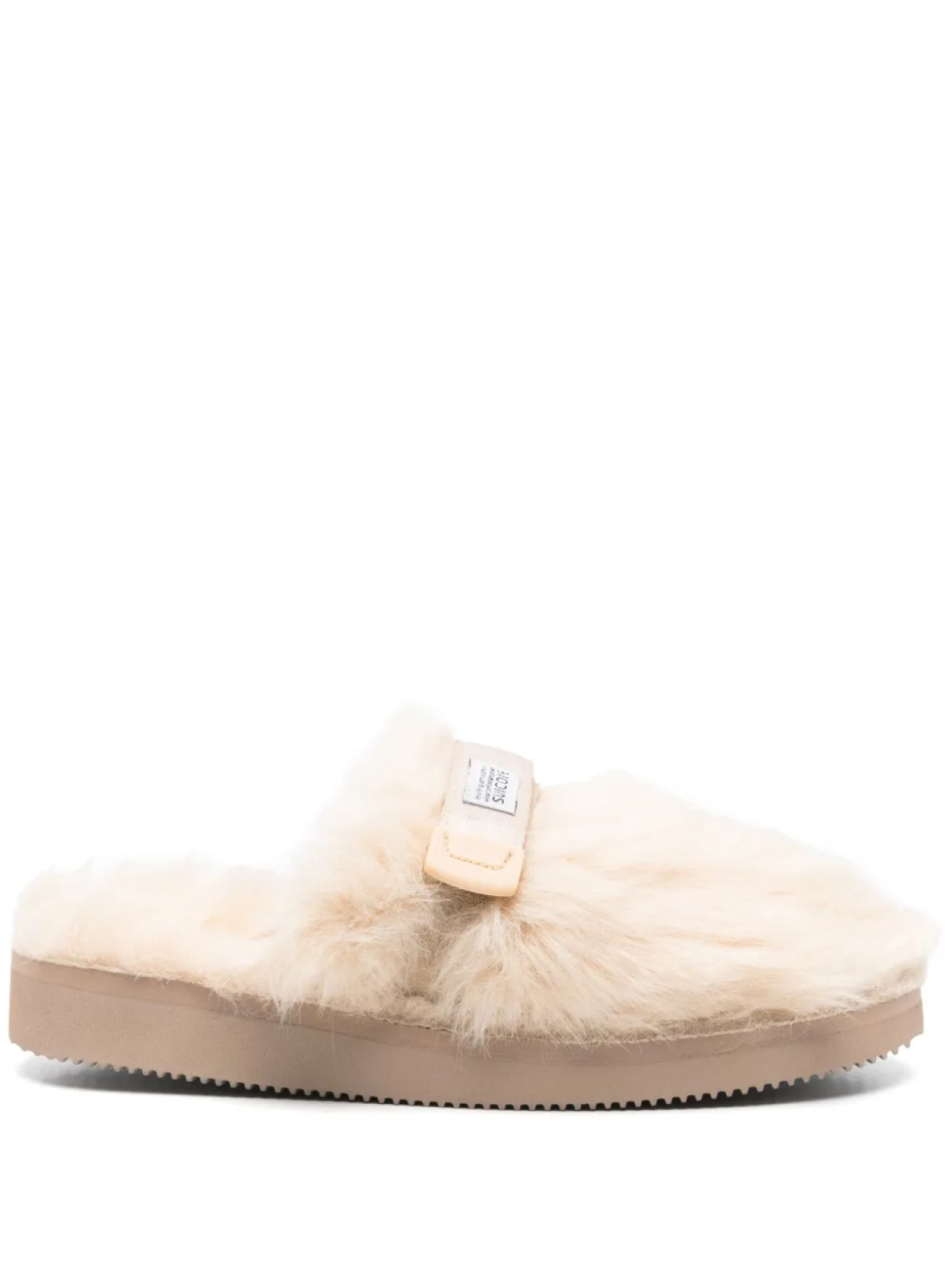 Suicoke слиперы с овчиной, нейтральный