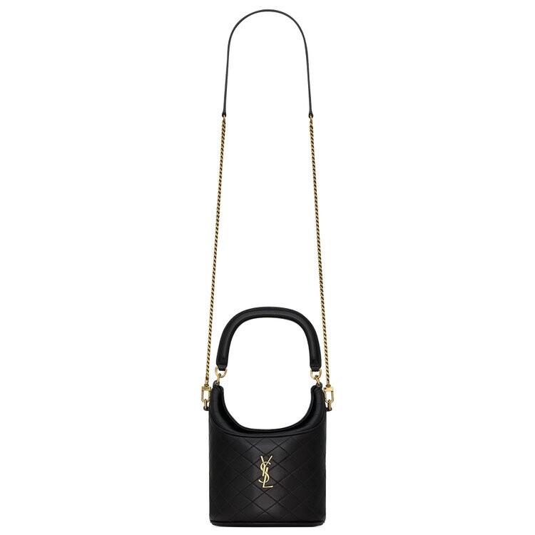 

Сумка через плечо Saint Laurent Gaby Bucket Bag, цвет Noir
