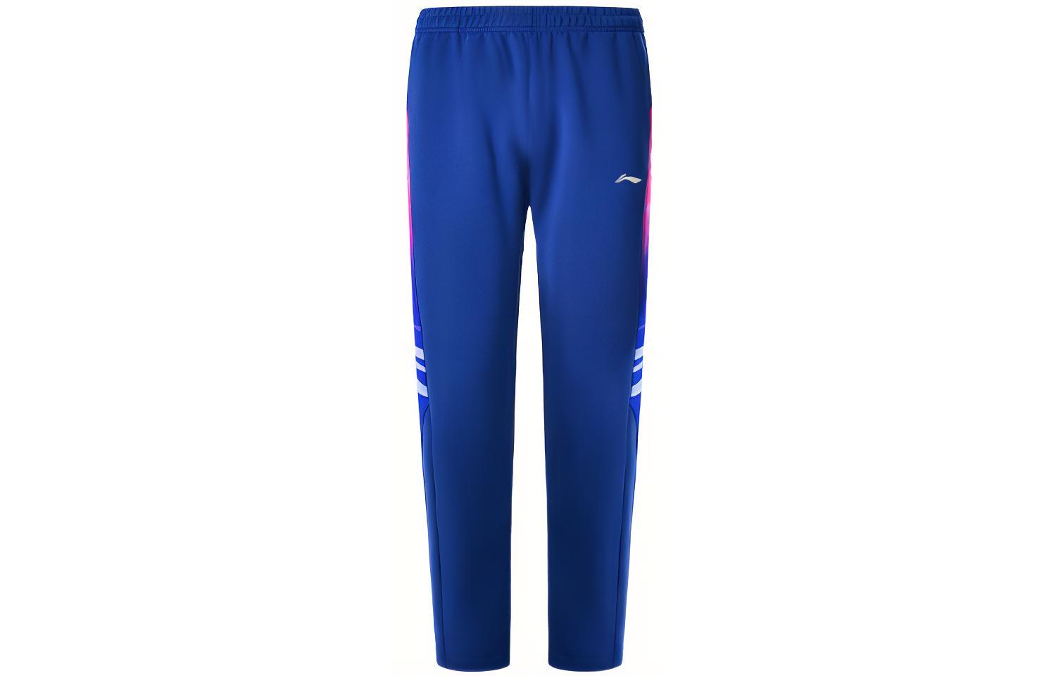 

LINING Трикотажные спортивные брюки мужские Shadow Purple Blue