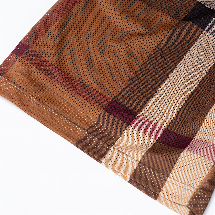 Шорты Burberry мужские повседневные, полиэстер, коричневый — фото 3