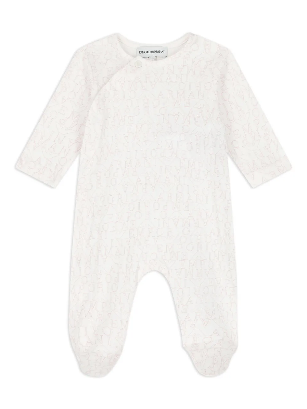 Комплект для новорожденного с логотипом Emporio Armani Kids, белый — фото 3