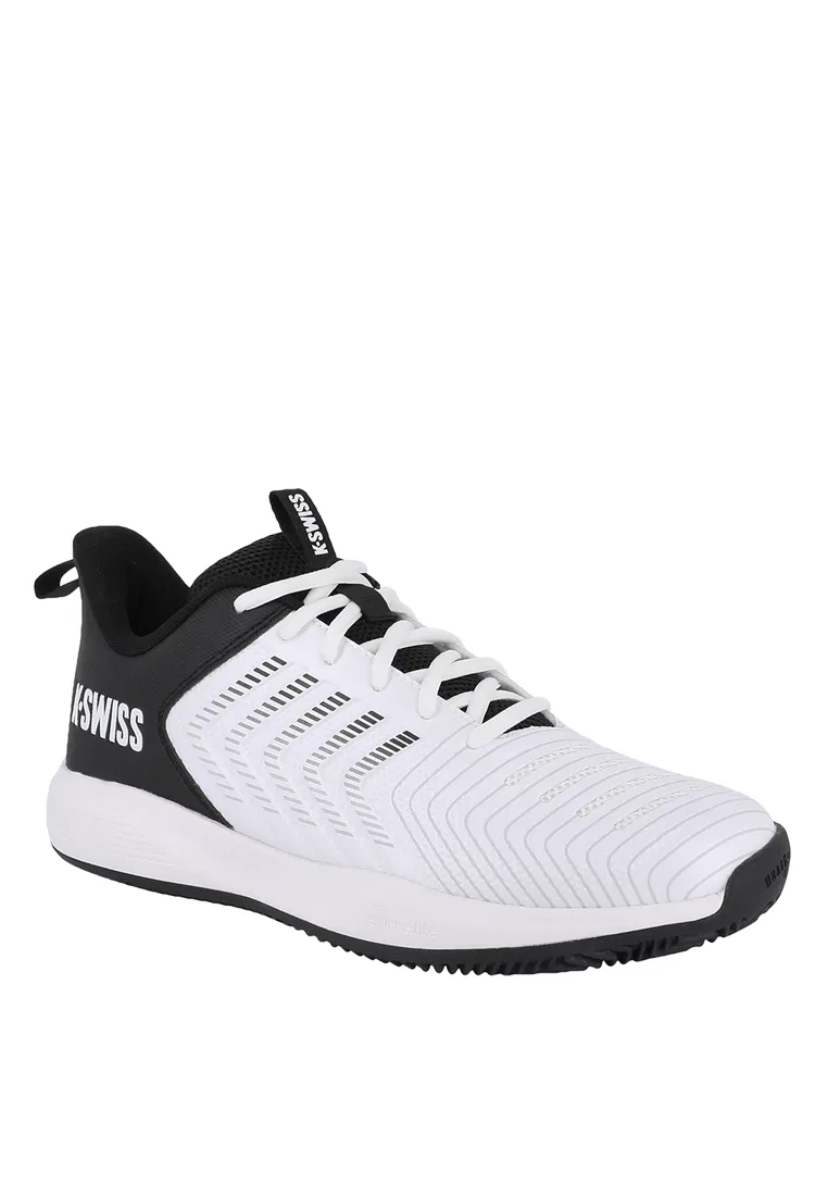 Мужские теннисные кроссовки Ultrashot Light K-Swiss, белый/черный — фото 2