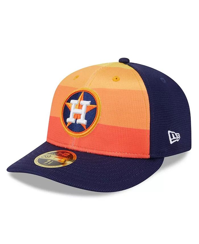 

Мужская оранжевая бейсболка Houston Astros 2024 Batting Practice Low Profile 59FIFTY Fitted Hat New Era