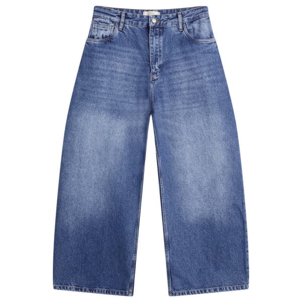 

Джинсы Paolo из денима плотностью 14 унций Studio Nicholson, worn wash индиго