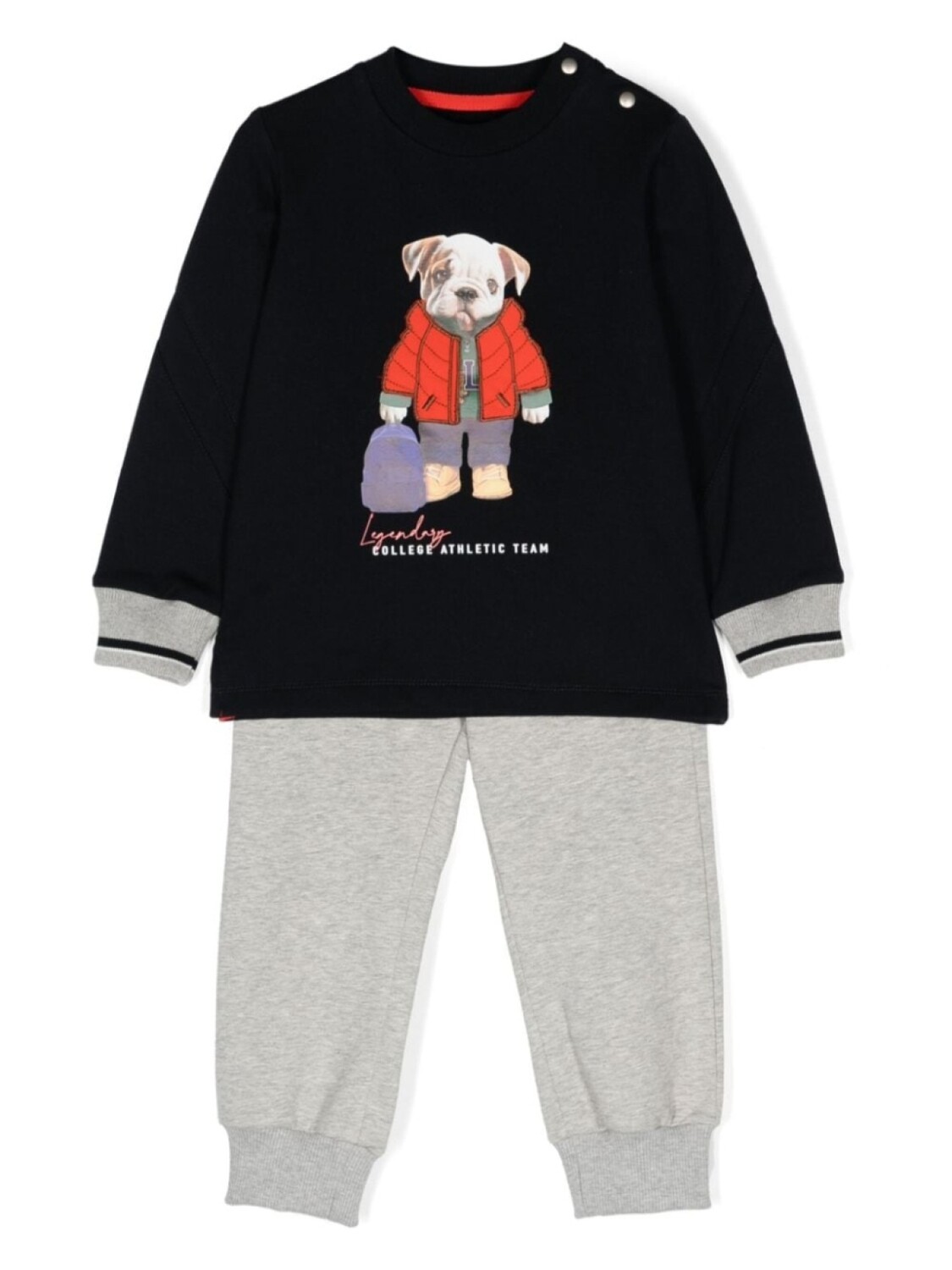 

Lapin House спортивный костюм из джерси с графичным принтом, серый