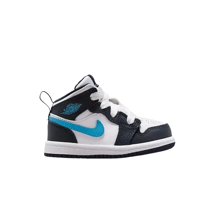 Air Jordan 1 Mid TD 'Obsidian', синий