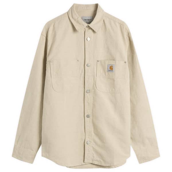 

Рубашка-Куртка Уолтера Carhartt Wip, цвет natural