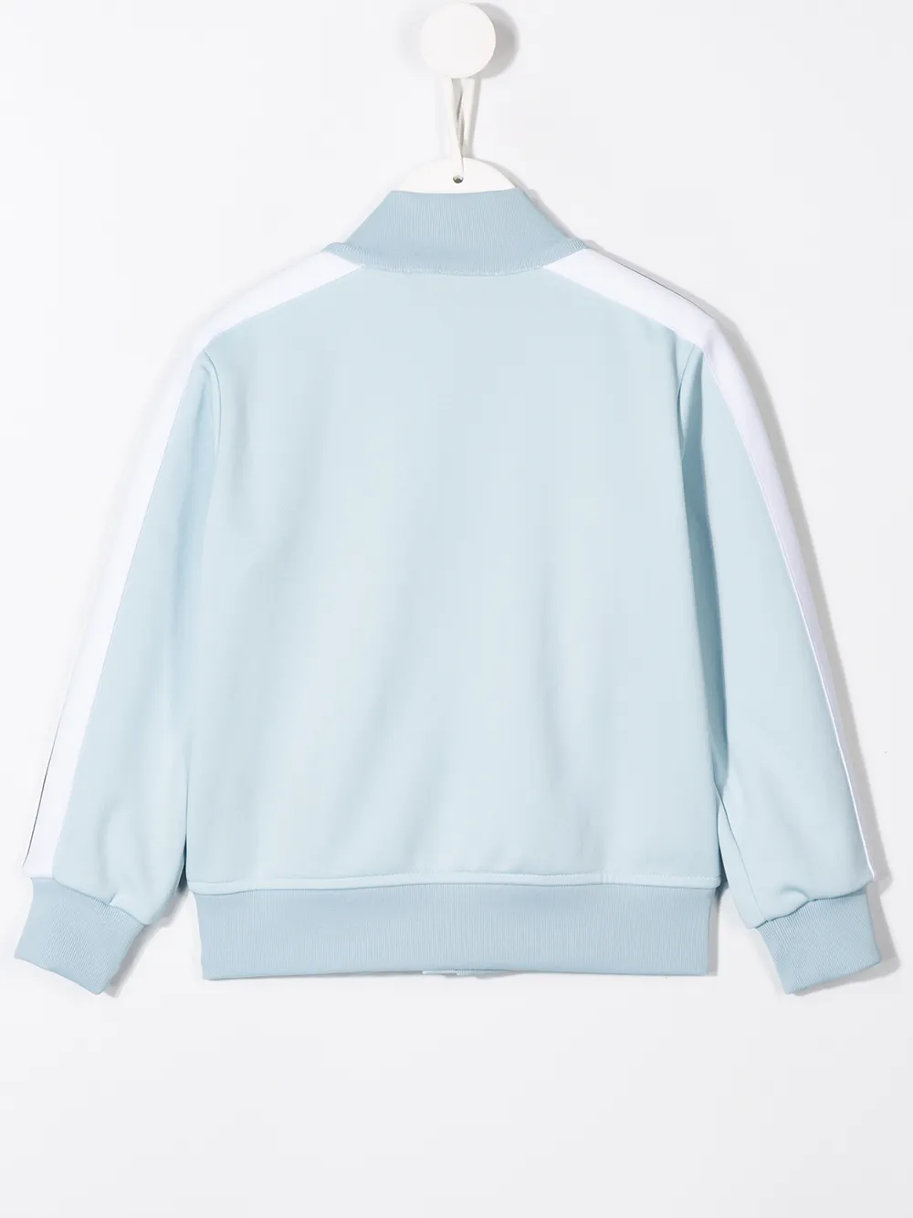Спортивная куртка с полосками Palm Angels Kids, синий — фото 2