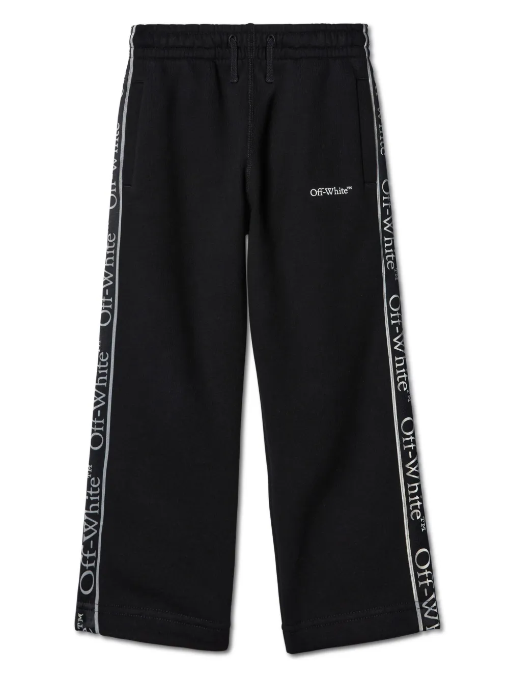 

Спортивные брюки Bookish Logo Band OFF-WHITE KIDS, черный