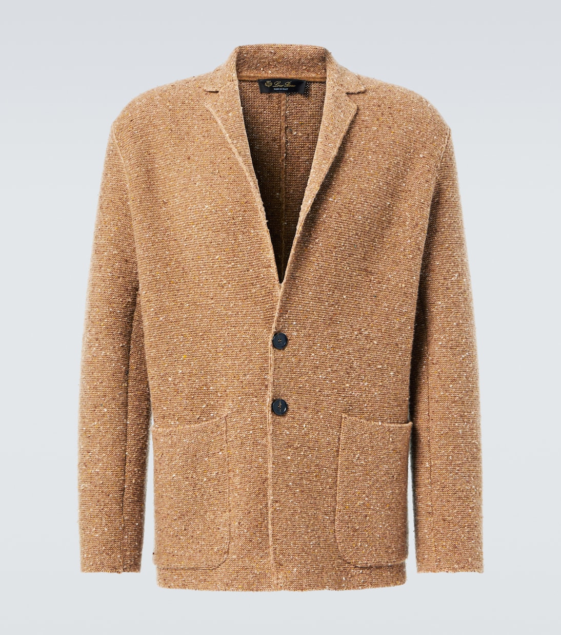 

Кашемировый и льняной кардиган Loro Piana, Apple Mustard