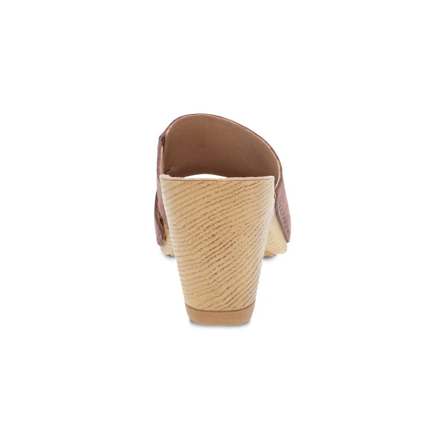 Женские летние туфли Tandi Slip On Heeled Mule в розовом цвете dansko — фото 4