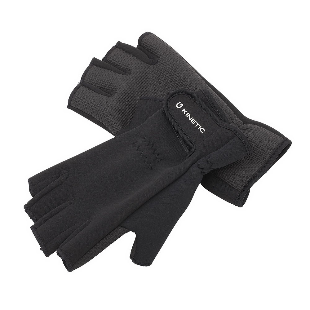 

Короткие перчатки Kinetic Neoprene Half Finger Short Gloves, черный