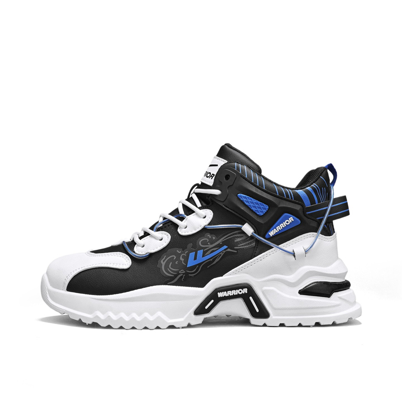 

WARRIOR Кроссовки Chunky мужские High top White/Blue