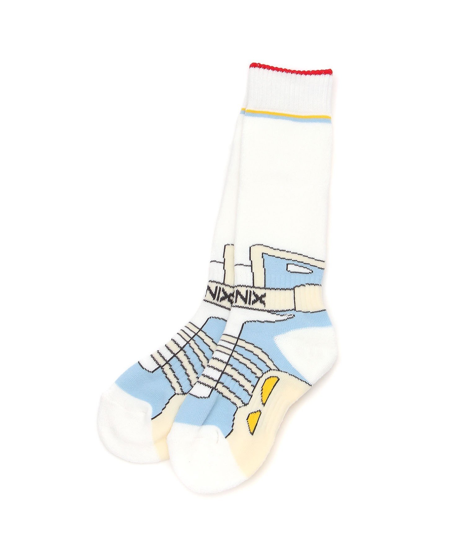 Детские носки (K)Phenix Retro Future Ski Touring для детей/лыжного спорта/носки, BLUE