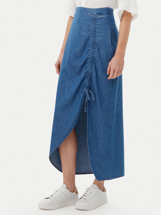 

Облегающая джинсовая юбка PL901218 Pepe Jeans, синий