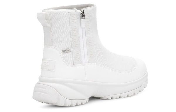 Ботинки зимние UGG Yose с флисовой подкладкой, белый — фото 4