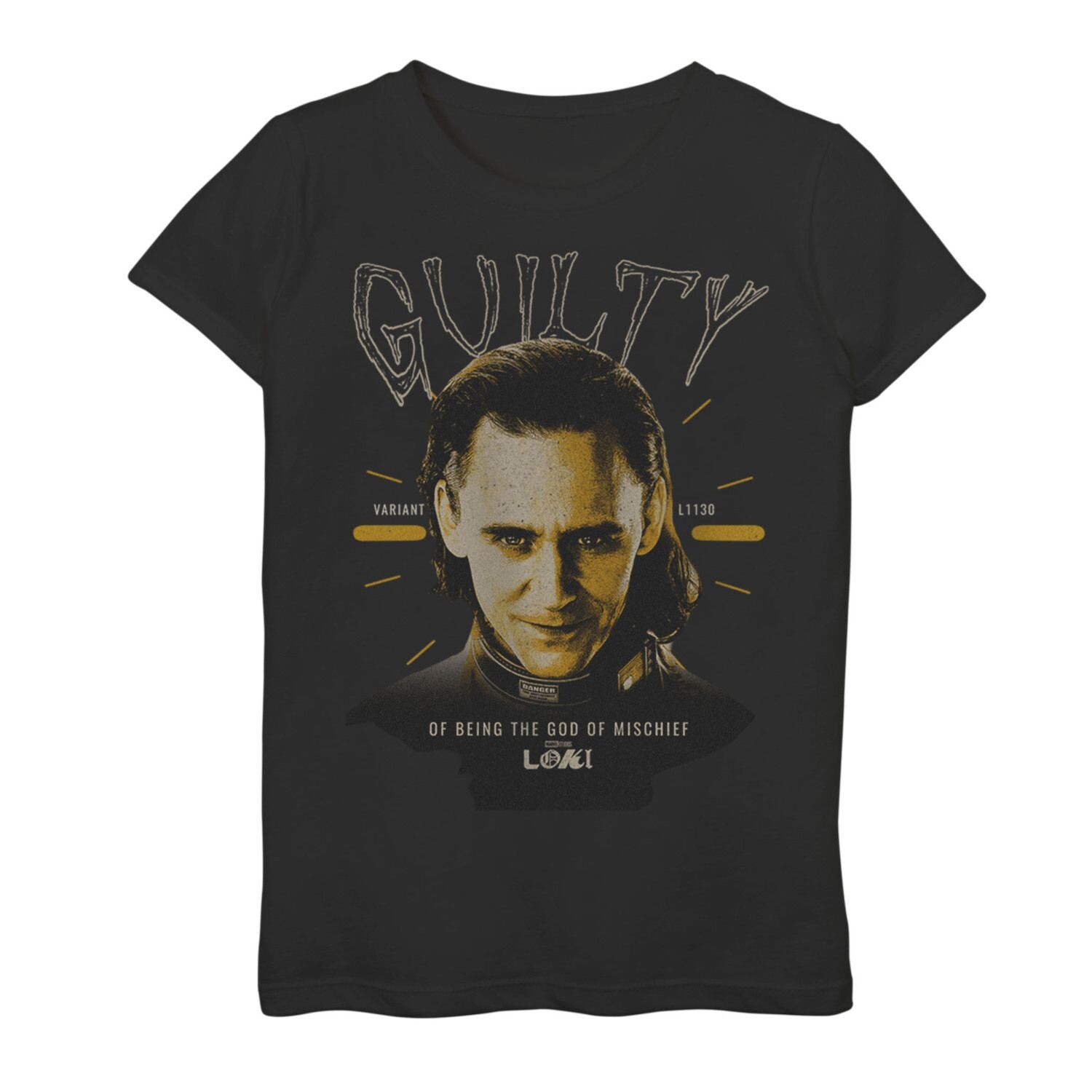 

Футболка с рисунком «Marvel Loki Guilty Head Shot» для девочек 7–16 лет Marvel