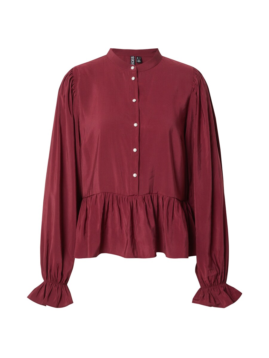 

Блузка PIECES PCNessa, цвет Wine red