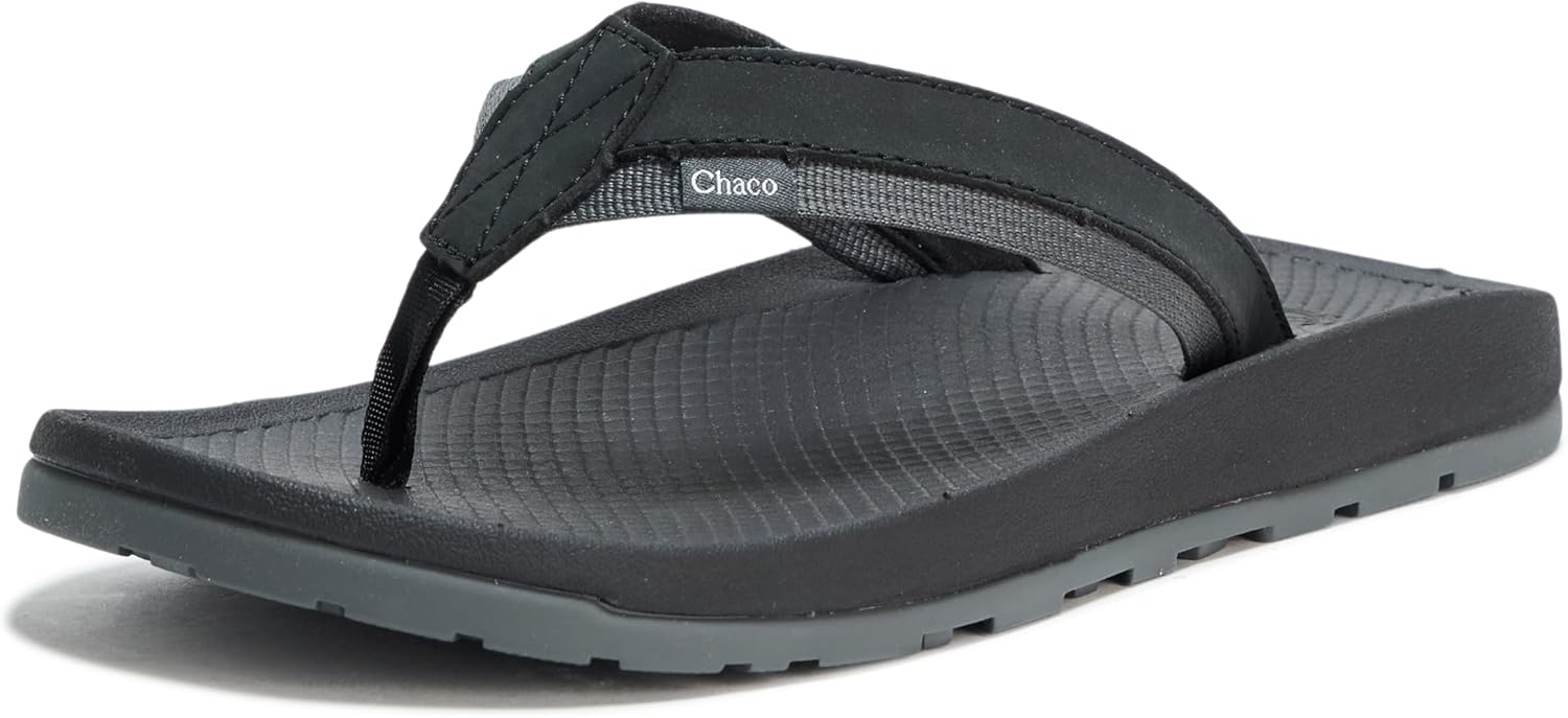 

Мужские кожаные шлепанцы Chaco Lowdown, черный