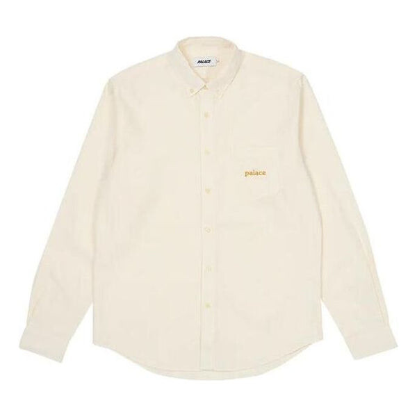

Рубашка oxford shirt 'soft white' Palace, белый