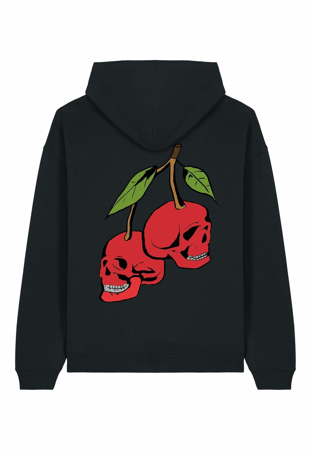 

Толстовка CHERRY BACK PRINT - Hoodie Mira Paris, черный