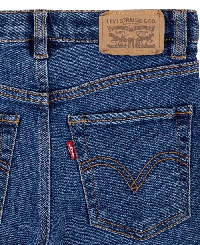 Расклешенные джинсы с высокой талией Big Girls 726 Levi's, синий — фото 4