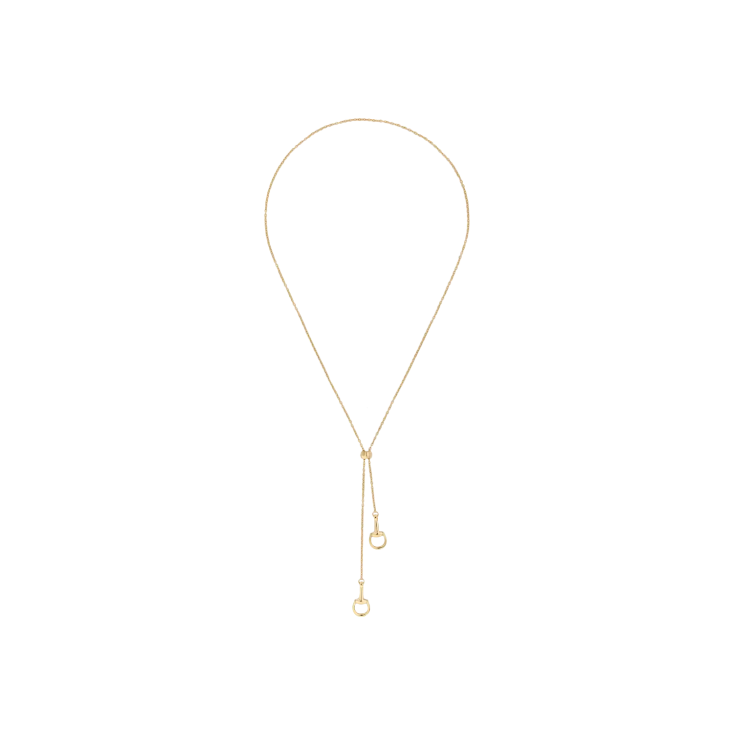

Колье Gucci Horsebit из желтого золота