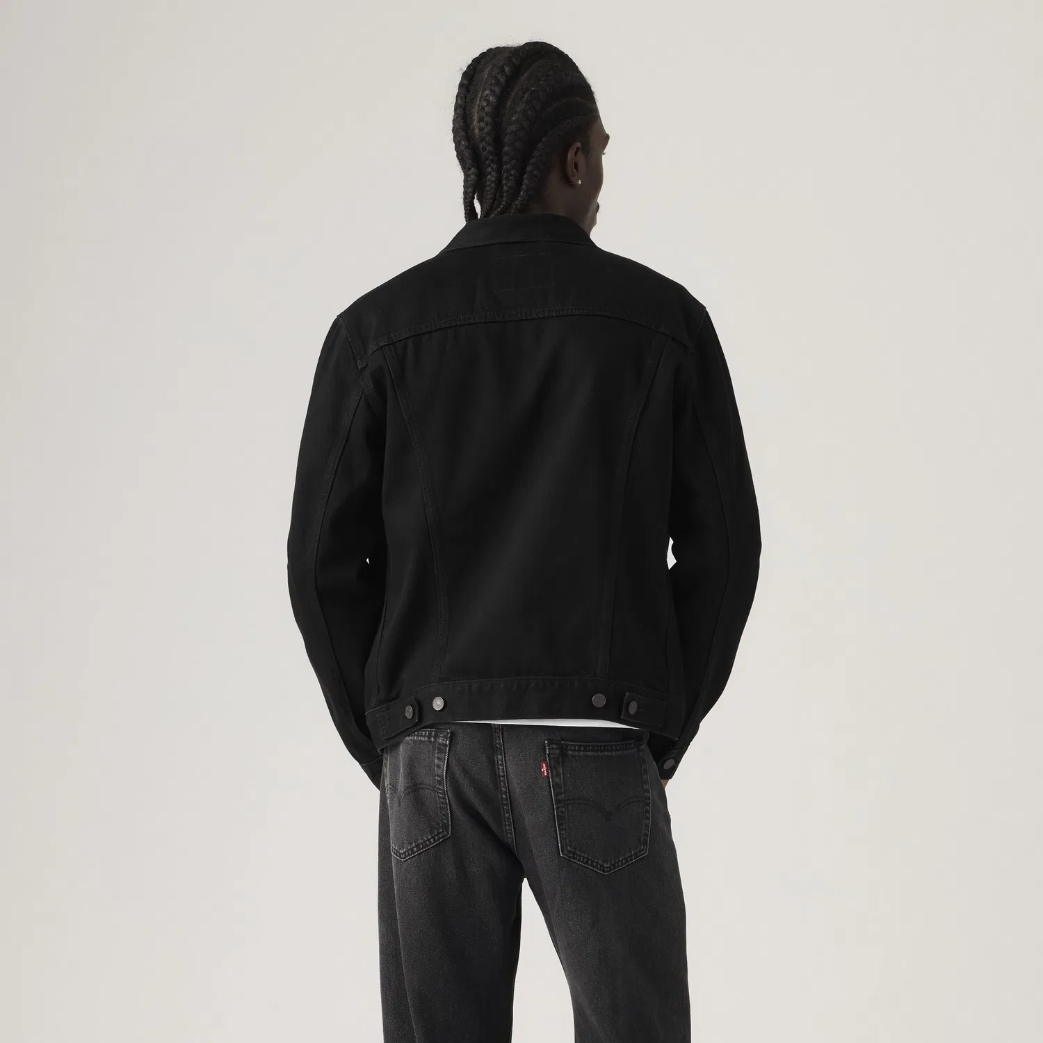 Куртка дальнобойщика Levi's, Black — фото 4