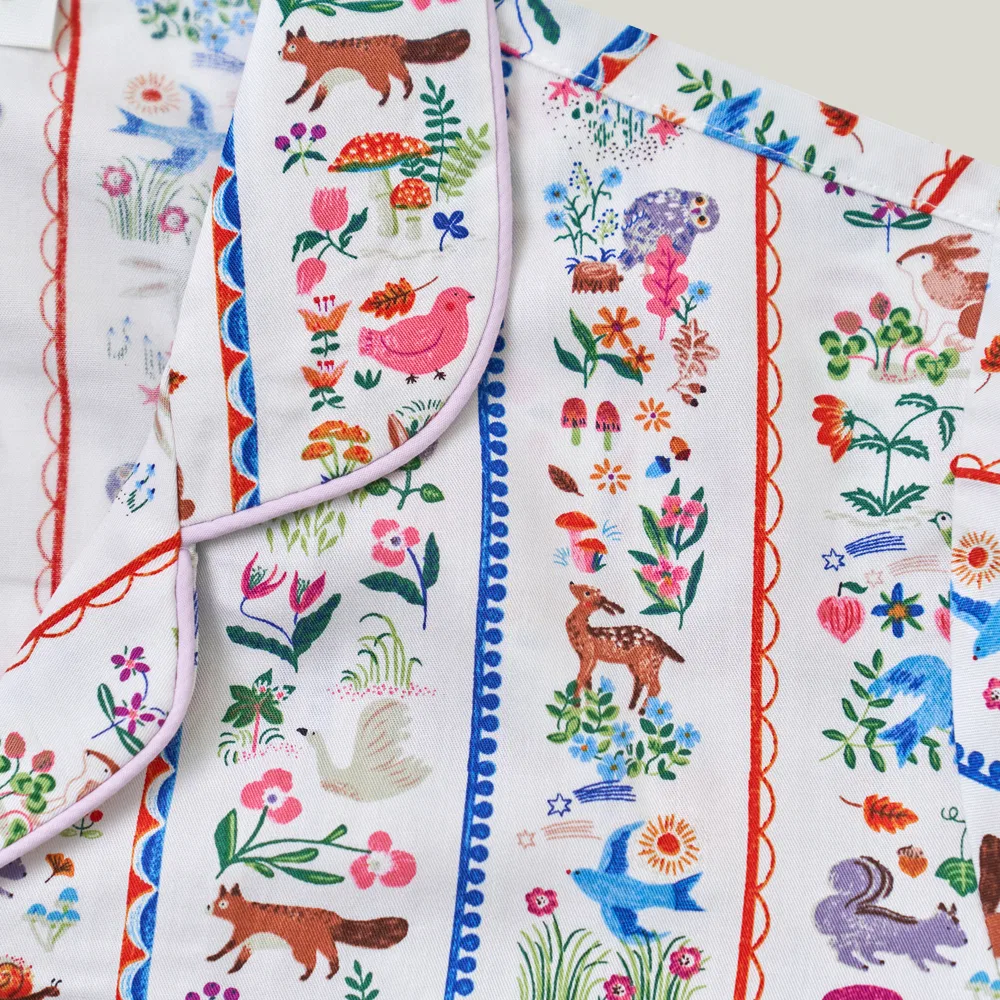 Детский пижамный комплект Little Forest из тенселя и модала от Irusida — фото 4