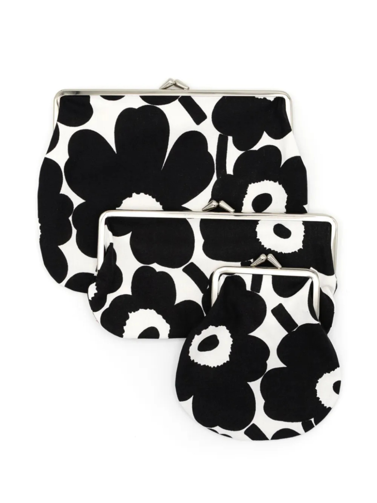 

Кошельки Marimekko Unikko (набор из трех штук), черный