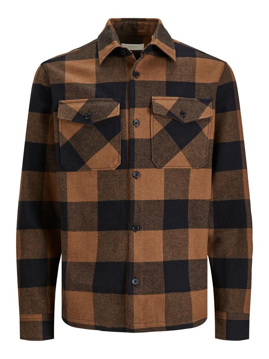 

Рубашка JACK & JONES Regular fit Button Up ROY, темно-бежевый