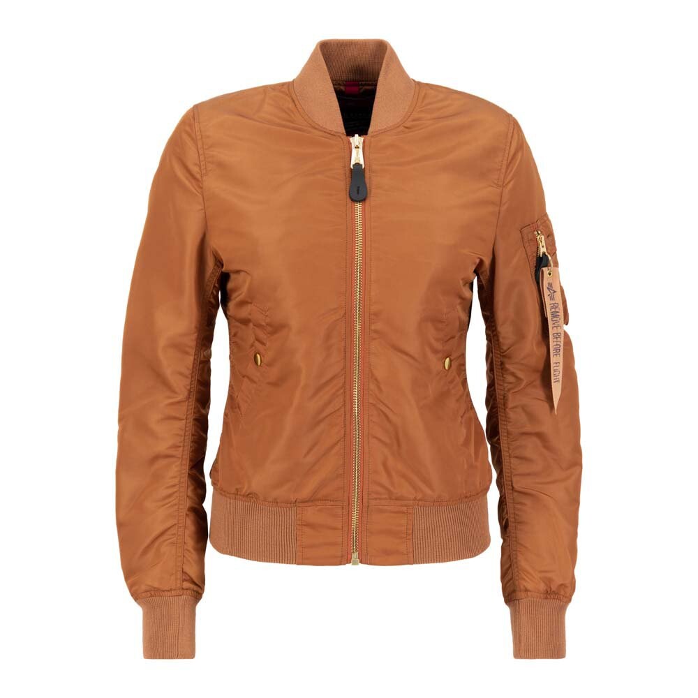 

Куртка Alpha Industries MA-1 VF LW, коричневый