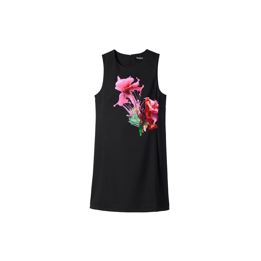

Черное платье из полиэстера Desigual