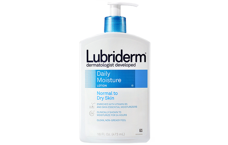 Ежедневный увлажняющий лосьон для тела Ruby Li Deng с витамином B5 Lubriderm, essence soothing body lotion 473ml*2 (fragrance free) — фото 2