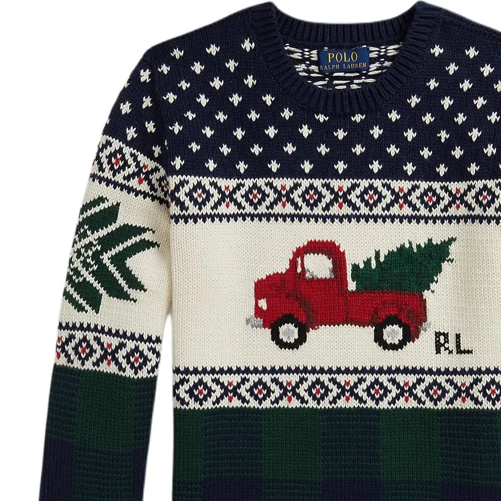 Свитер для детей Marine Blue Polo Ralph Lauren — фото 4