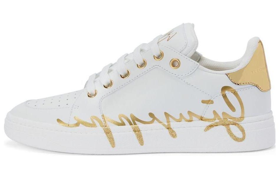 Кроссовки с логотипом GZ94 женские Giuseppe Zanotti, White