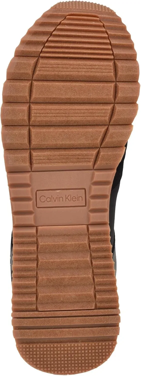 Кроссовки Calvin Klein Mens Antoy, Black White 001 — фото 3