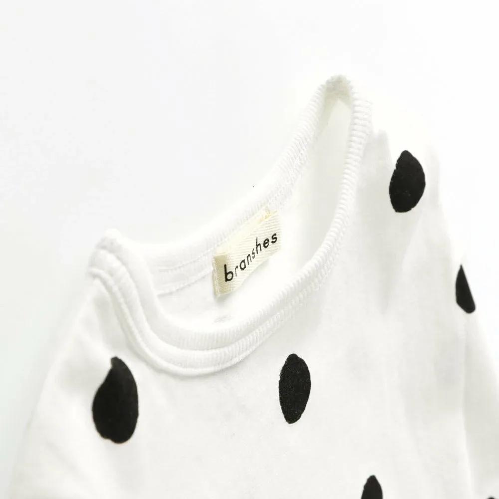 Канеко Ая/Футболка с длинными рукавами Branshes, 91: Polka Dot Off — фото 4