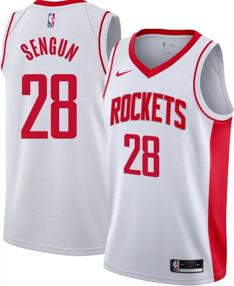 

Мужская майка Nike Houston Rockets Alperen Sengun #28 Association