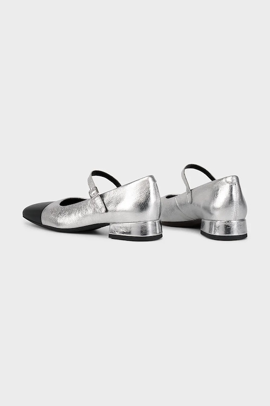 Кожаные босоножки DEBBI Vagabond Shoemakers, серебряный — фото 3