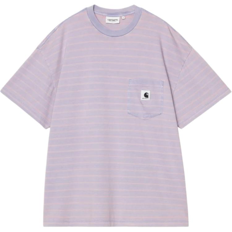 

Футболка FW25 женская Carhartt WIP, фиолетовый