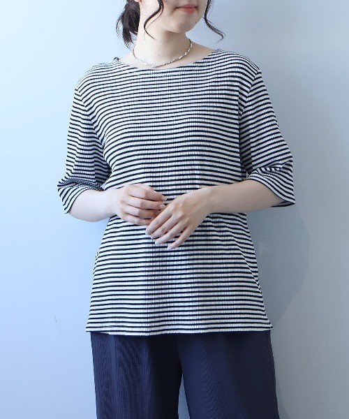 

Футболка хлопковая в полоску, короткий рукав Leswel, черный